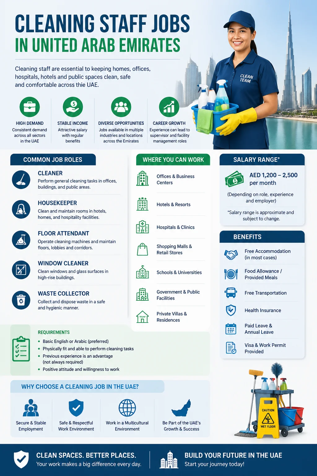 Cleaning Staff Jobs