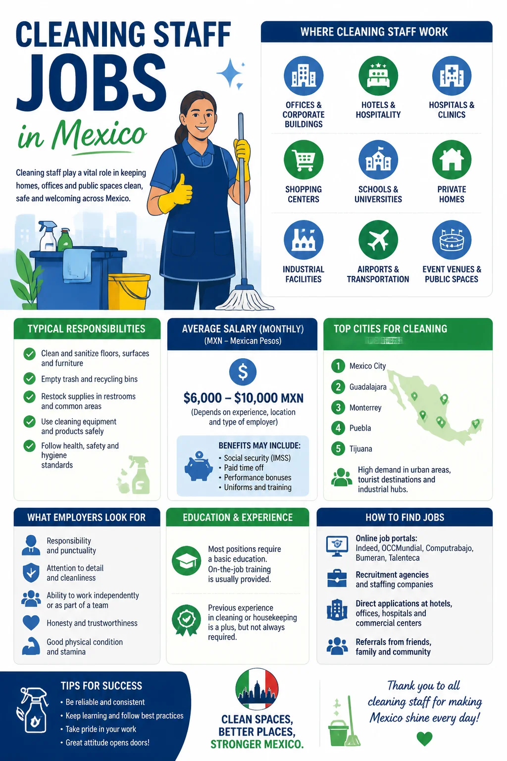 Cleaning Staff Jobs
